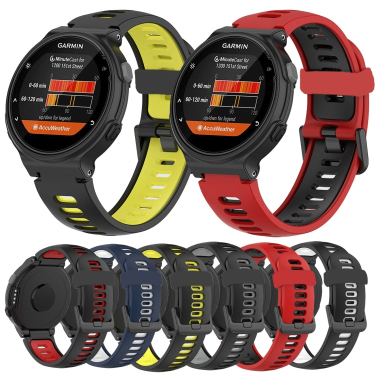 Pour Garmin Forerunner 735 / 235 Bracelet de rechange en silicone bicolore