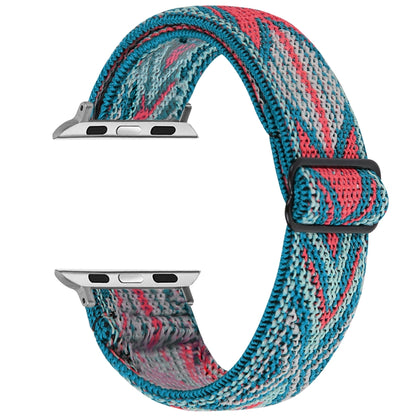 Bracelet de montre élastique, For Apple Watch Series 7 45mm / 6 & SE & 5 & 4 44mm / 3 & 2 & 1 42mm, For Apple Watch Series 7 41mm / 6 & SE & 5 & 4 40mm / 3 & 2 & 1 38mm, For Apple Watch Apple Watch Series 7 45mm / 6 & SE & 5 & 4 44mm / 3 & 2 & 1 42mm  ...