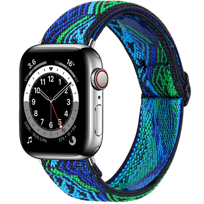 Bracelet de montre élastique, For Apple Watch Series 7 45mm / 6 & SE & 5 & 4 44mm / 3 & 2 & 1 42mm, For Apple Watch Series 7 41mm / 6 & SE & 5 & 4 40mm / 3 & 2 & 1 38mm, For Apple Watch Apple Watch Series 7 45mm / 6 & SE & 5 & 4 44mm / 3 & 2 & 1 42mm  ...