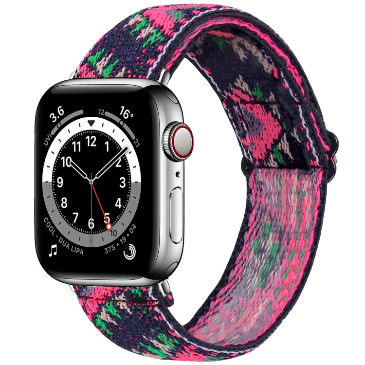 Bracelet de montre élastique, For Apple Watch Series 7 45mm / 6 & SE & 5 & 4 44mm / 3 & 2 & 1 42mm, For Apple Watch Series 7 41mm / 6 & SE & 5 & 4 40mm / 3 & 2 & 1 38mm, For Apple Watch Apple Watch Series 7 45mm / 6 & SE & 5 & 4 44mm / 3 & 2 & 1 42mm  ...