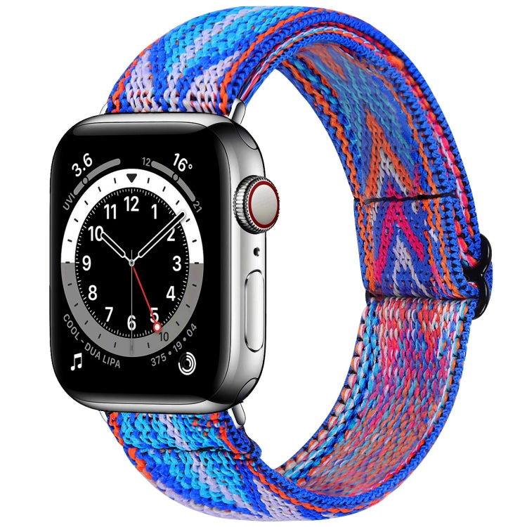 Bracelet de montre élastique, For Apple Watch Series 7 45mm / 6 & SE & 5 & 4 44mm / 3 & 2 & 1 42mm, For Apple Watch Series 7 41mm / 6 & SE & 5 & 4 40mm / 3 & 2 & 1 38mm, For Apple Watch Apple Watch Series 7 45mm / 6 & SE & 5 & 4 44mm / 3 & 2 & 1 42mm  ...