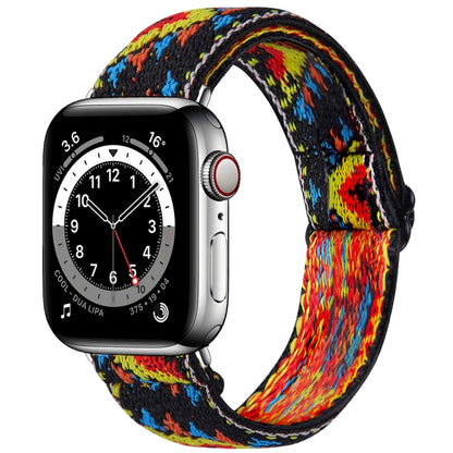 Bracelet de montre élastique, For Apple Watch Series 7 45mm / 6 & SE & 5 & 4 44mm / 3 & 2 & 1 42mm, For Apple Watch Series 7 41mm / 6 & SE & 5 & 4 40mm / 3 & 2 & 1 38mm, For Apple Watch Apple Watch Series 7 45mm / 6 & SE & 5 & 4 44mm / 3 & 2 & 1 42mm  ...