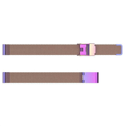 Pour Fitbit Inspire / Inspire HR / Ace 2 Bracelet de montre milanais à double boucle d'assurance