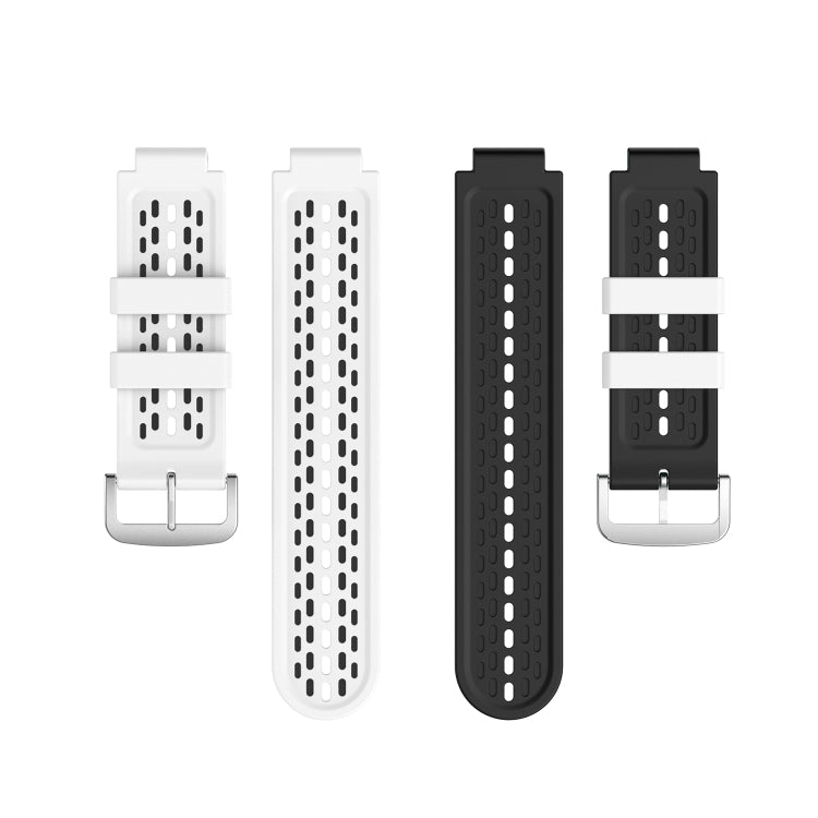Pour Garmin Approach S2 / S4 Bracelet de rechange en silicone bicolore, For Garmin Approach S2 / S4