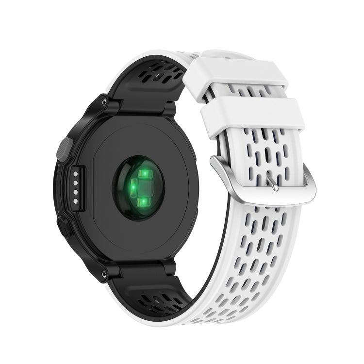 Pour Garmin Approach S2 / S4 Bracelet de rechange en silicone bicolore, For Garmin Approach S2 / S4