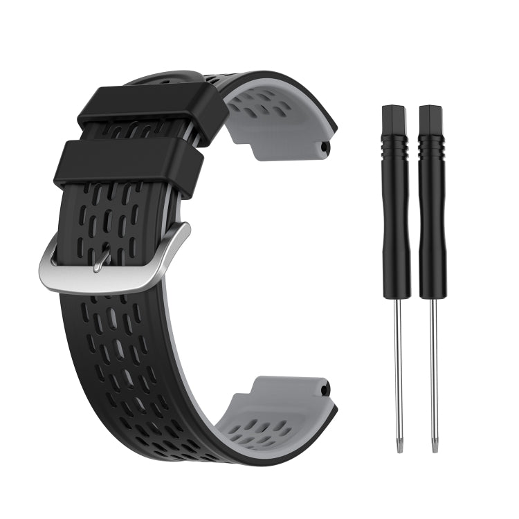 Pour Garmin Approach S2 / S4 Bracelet de rechange en silicone bicolore, For Garmin Approach S2 / S4