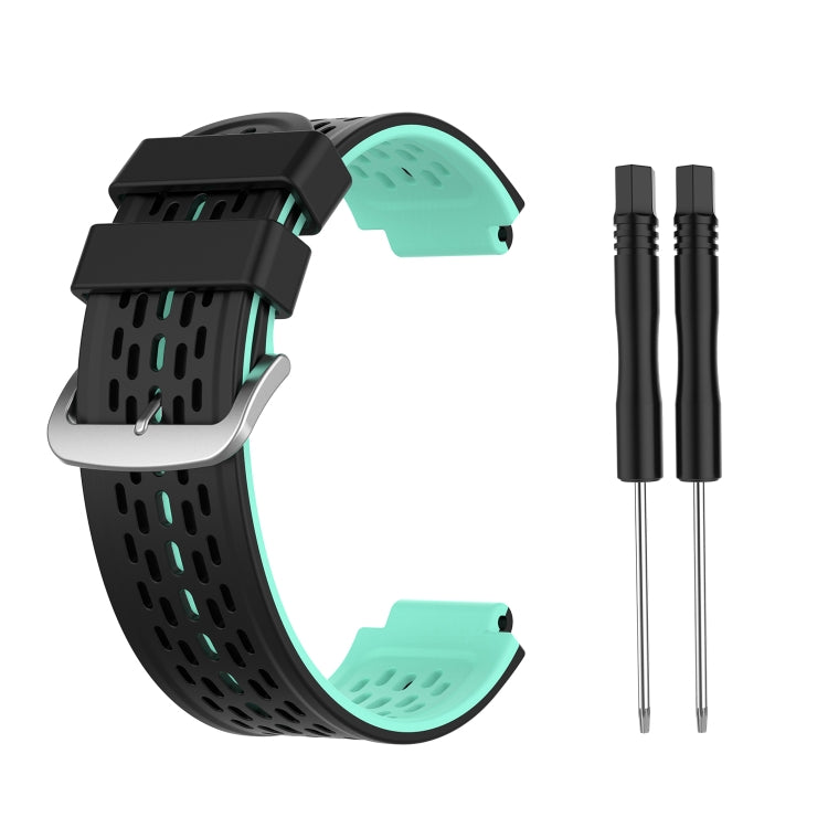 Pour Garmin Approach S2 / S4 Bracelet de rechange en silicone bicolore, For Garmin Approach S2 / S4