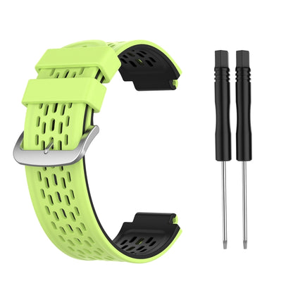 Pour Garmin Approach S2 / S4 Bracelet de rechange en silicone bicolore, For Garmin Approach S2 / S4