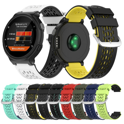 Pour Garmin Approach S2 / S4 Bracelet de rechange en silicone bicolore, For Garmin Approach S2 / S4