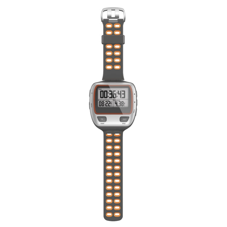 Pour Garmin Forerunner 310XT Bracelet de rechange en silicone bicolore