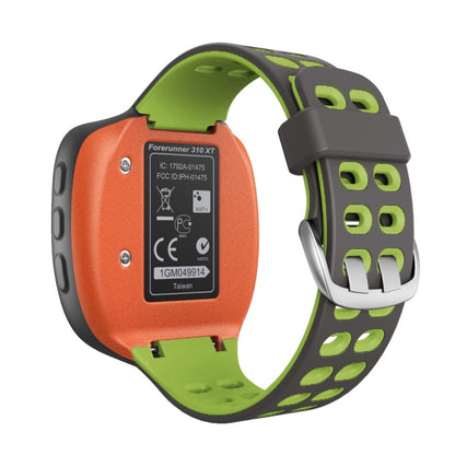Pour Garmin Forerunner 310XT Bracelet de rechange en silicone bicolore