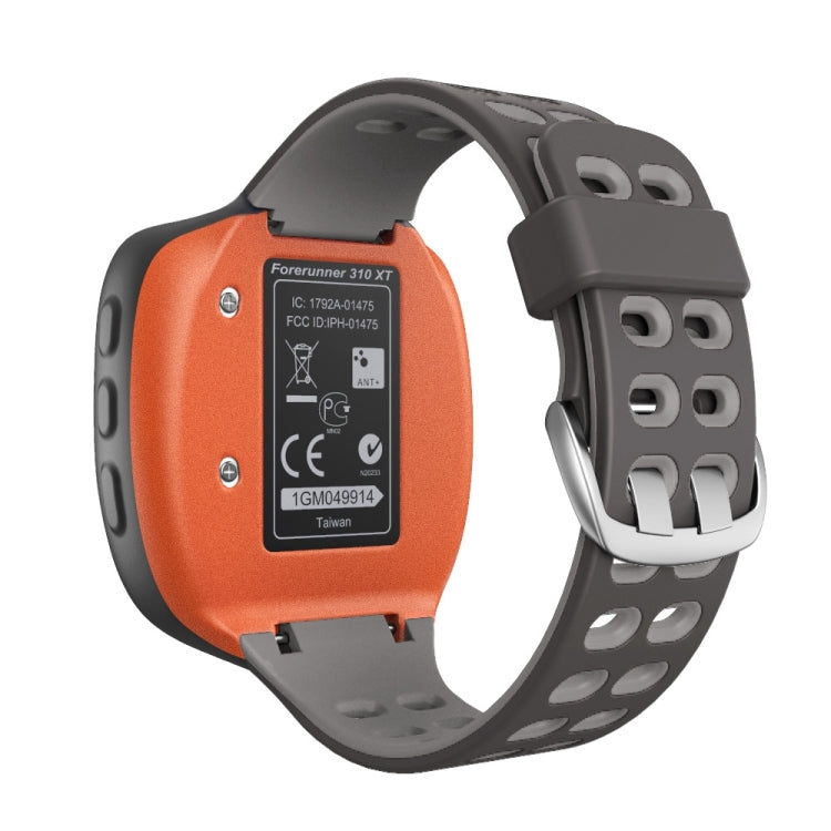 Pour Garmin Forerunner 310XT Bracelet de rechange en silicone bicolore