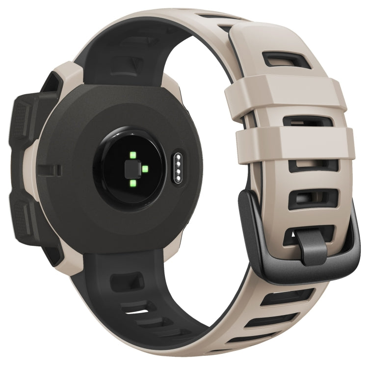 Pour Garmin Instinct / Instinct Esports Bracelet de rechange en silicone bicolore