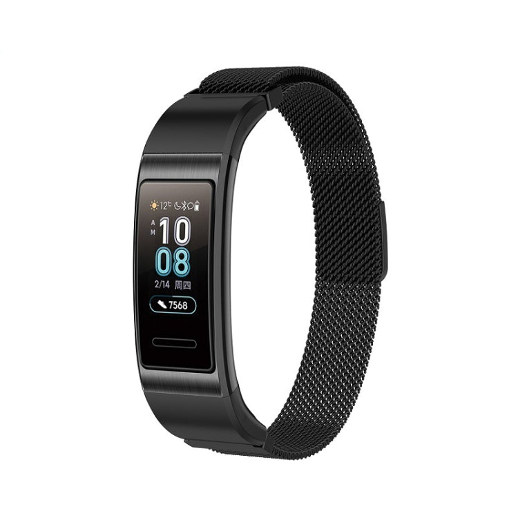 Pour Huawei Band 3 Pro / 4 Pro Bracelet de remplacement milanais, For Huawei Band 3 Pro