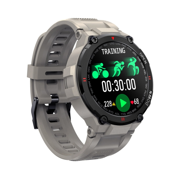 K22 Montre intelligente à écran IPS de 1,28 pouces, prend en charge le rappel du cycle menstruel / appel Bluetooth / surveillance du sommeil