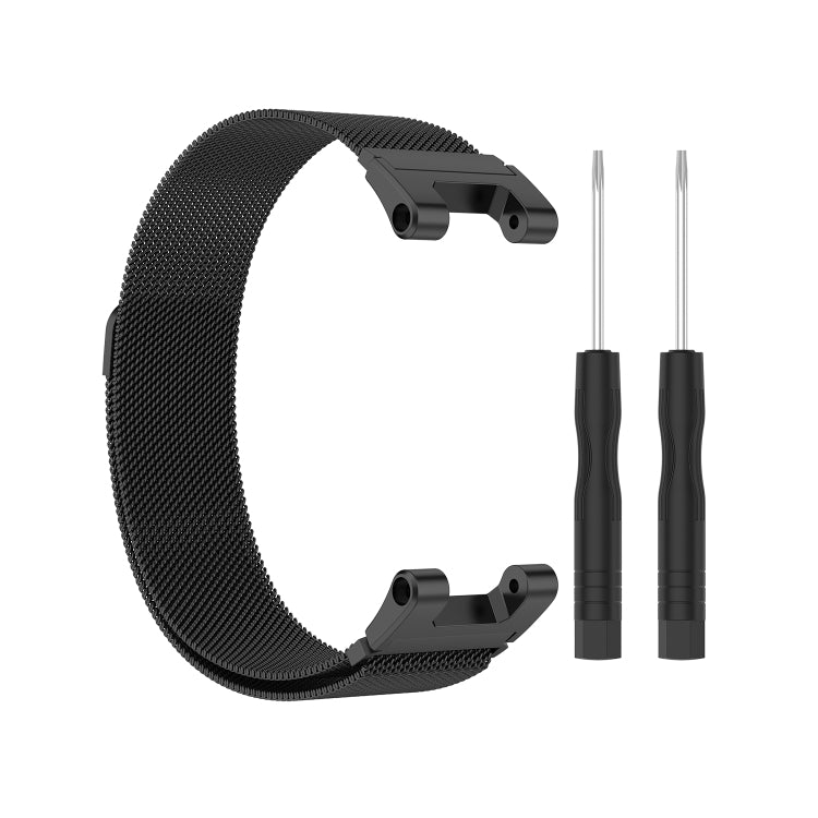 Bracelet de montre de remplacement en métal magnétique milanais, For Amazfit T-Rex Pro / Amazfit T-Rex