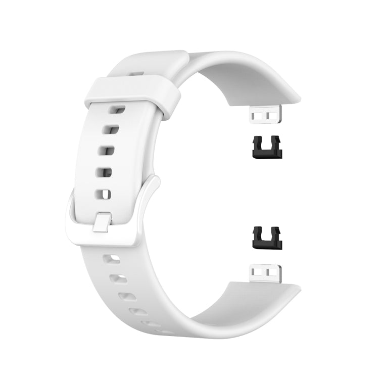 Pour Huawei Watch Fit Housse de protection en silicone + Kit de bracelet de montre en silicone