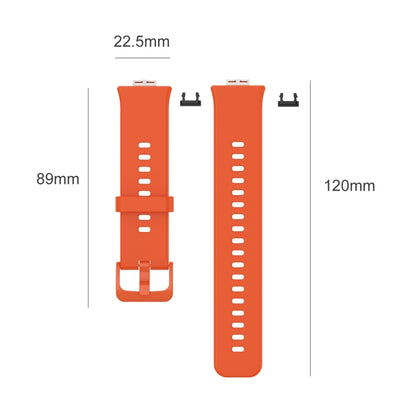 Pour Huawei Watch Fit Housse de protection en silicone + Kit de bracelet de montre en silicone