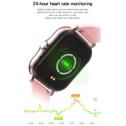 GT20 1,69 pouces écran TFT IP67 montre intelligente étanche, prise en charge du contrôle de la musique / appel Bluetooth / surveillance de la fréquence cardiaque / surveillance de la pression artérielle, Silicone Strap, Steel Strap