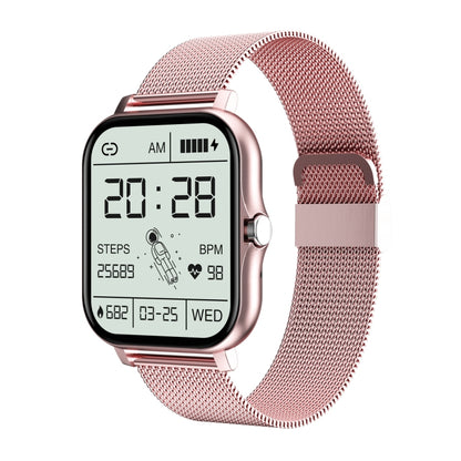 GT20 1,69 pouces écran TFT IP67 montre intelligente étanche, prise en charge du contrôle de la musique / appel Bluetooth / surveillance de la fréquence cardiaque / surveillance de la pression artérielle, Silicone Strap, Steel Strap