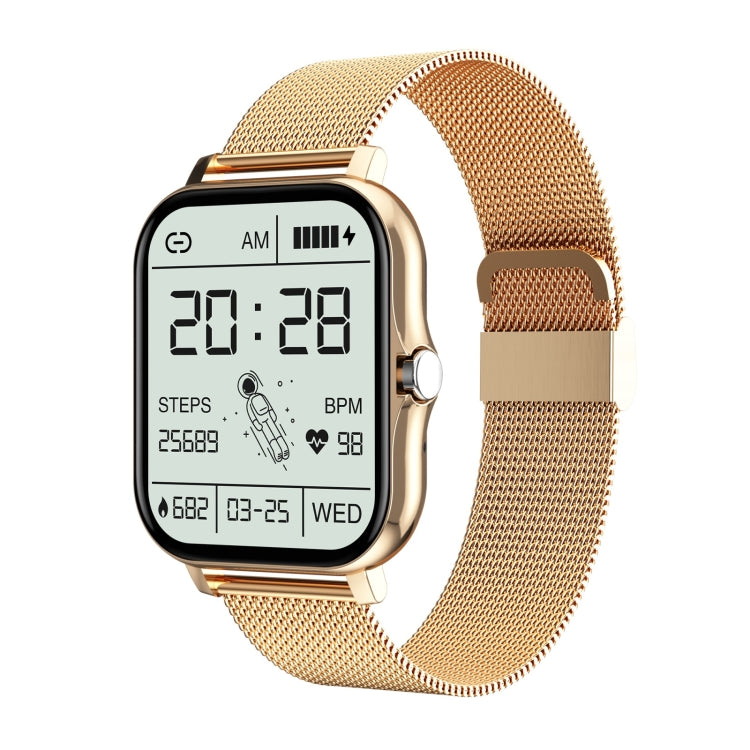 GT20 1,69 pouces écran TFT IP67 montre intelligente étanche, prise en charge du contrôle de la musique / appel Bluetooth / surveillance de la fréquence cardiaque / surveillance de la pression artérielle, Silicone Strap, Steel Strap