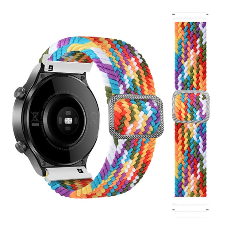 Bracelet de montre de rechange en nylon tressé élastique réglable, For Huami Amazfit Bip U Pro