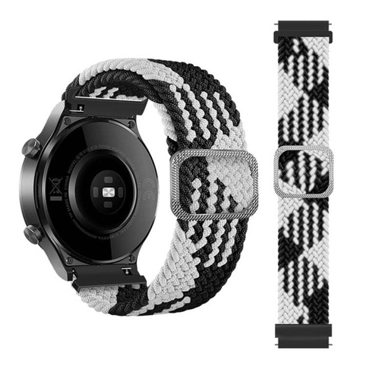 Bracelet de montre de rechange en nylon tressé élastique réglable, For Huami Amazfit Bip U Pro