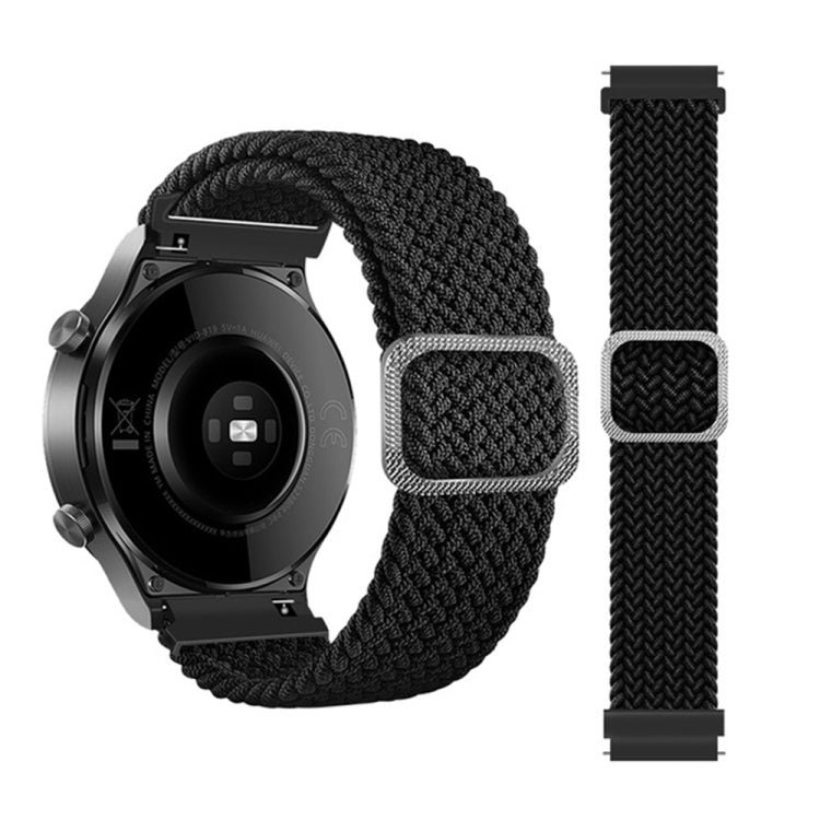 Bracelet de montre de rechange en nylon tressé élastique réglable, For Huami Amazfit Bip U Pro