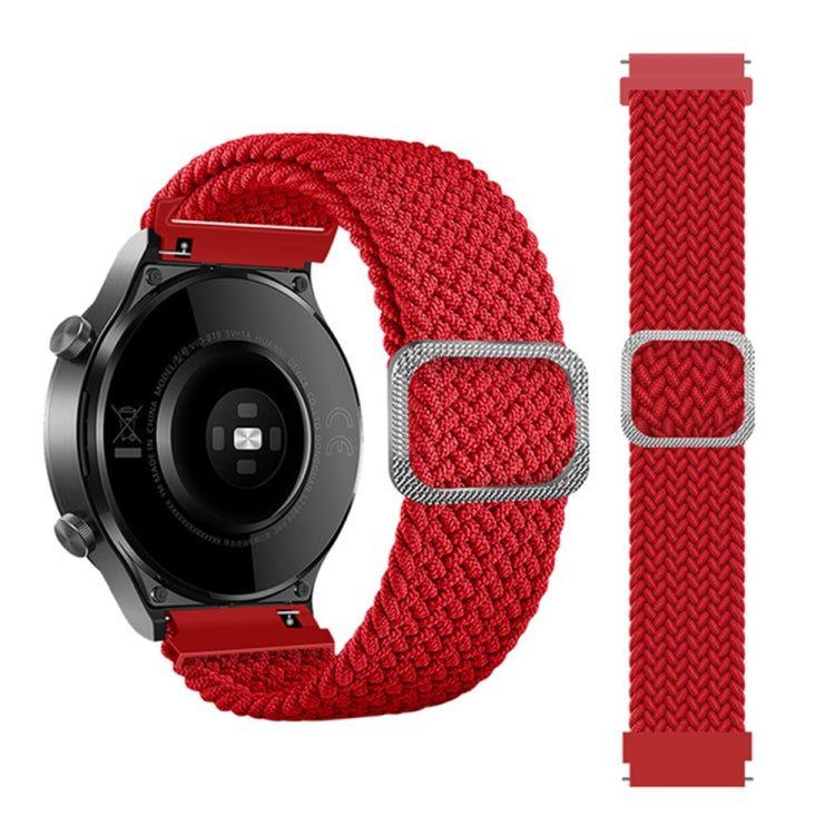 Bracelet de montre de rechange en nylon tressé élastique réglable, For Huami Amazfit Bip U Pro
