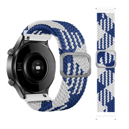 Bracelet de montre de rechange en nylon tressé élastique réglable, For Huami Amazfit Bip U Pro