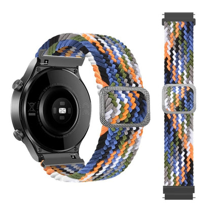 Bracelet de montre de rechange en nylon tressé élastique réglable, For Huami Amazfit Bip U Pro