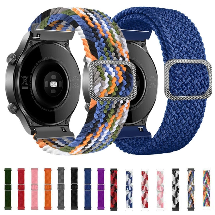 Bracelet de montre de rechange en nylon tressé élastique réglable, For Huami Amazfit Bip U Pro