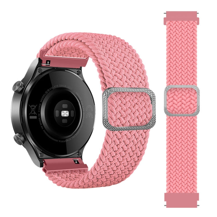 Bracelet de montre de rechange en nylon tressé élastique réglable, For Samsung Galaxy Watch Active, For Samsung Galaxy Watch Active2 40mm, For Samsung Galaxy Watch Active2 44mm, For Samsung Galaxy Watch 42mm