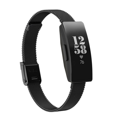 Pour Fitbit Ace 3 / Inspire 2 Bracelet de montre milanais à double boucle d'assurance, For Fitbit Ace 3 / Inspire 2