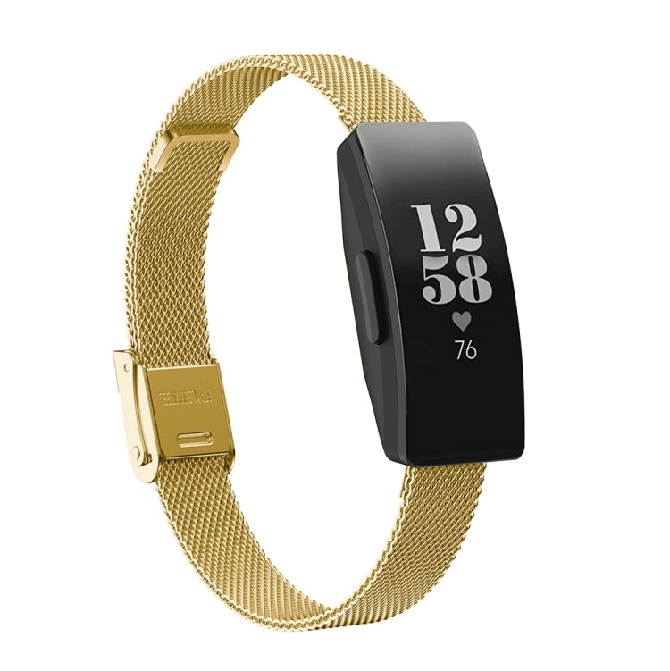 Pour Fitbit Ace 3 / Inspire 2 Bracelet de montre milanais à double boucle d'assurance, For Fitbit Ace 3 / Inspire 2