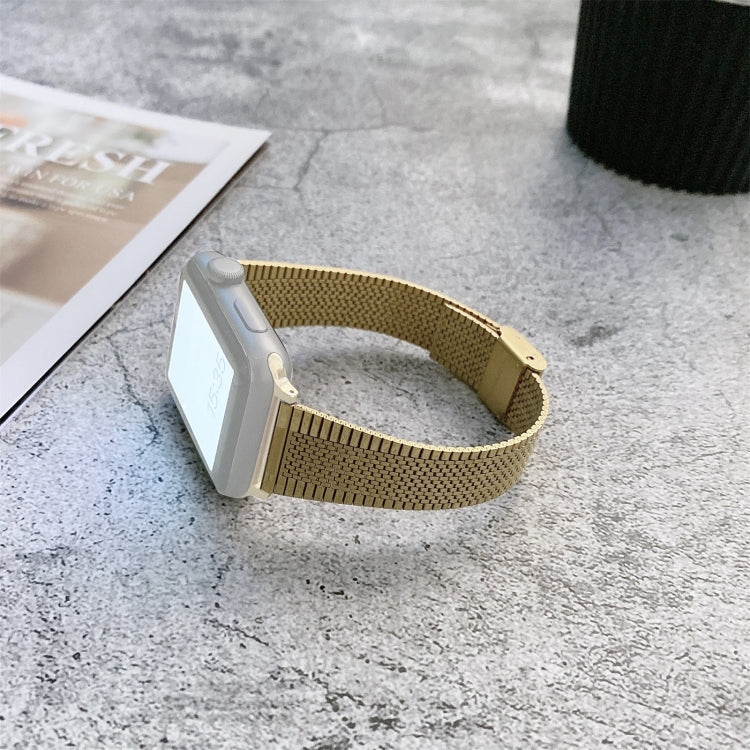 Bracelet de montre en acier de style boucle, For Apple Watch Series 7  41mm / & 6 & SE & 5 & 4 40mm, For Apple Watch Series  7  45mm / & 6 & SE & 5 & 4 44mm