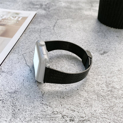 Bracelet de montre en acier de style boucle, For Apple Watch Series 7  41mm / & 6 & SE & 5 & 4 40mm, For Apple Watch Series  7  45mm / & 6 & SE & 5 & 4 44mm