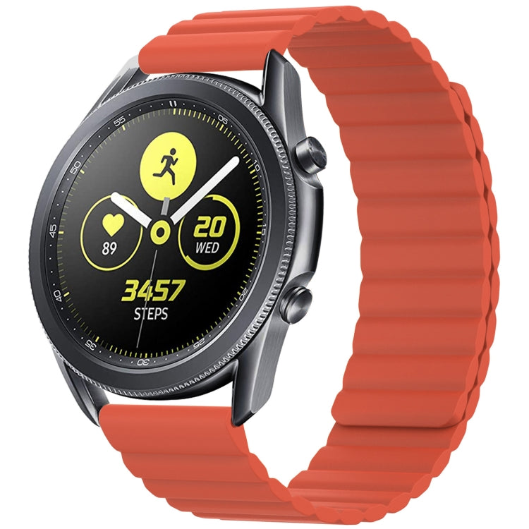Bracelet de montre de remplacement magnétique en silicone universel, 20mm, 22mm, 20mm For Samsung Smart Watch, 22mm For Samsung Smart Watch