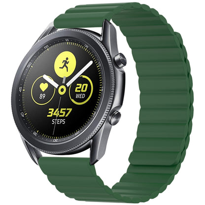 Bracelet de montre de remplacement magnétique en silicone universel, 20mm, 22mm, 20mm For Samsung Smart Watch, 22mm For Samsung Smart Watch