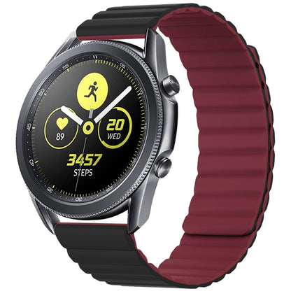 Bracelet de montre de remplacement magnétique en silicone universel, 20mm, 22mm, 20mm For Samsung Smart Watch, 22mm For Samsung Smart Watch