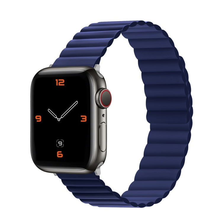 Bracelet de montre en silicone magnétique de remplacement, For Apple Watch Series 7  41mm / & 6 & SE & 5 & 4 40mm, For Apple Watch Series  7  45mm / & 6 & SE & 5 & 4 44mm
