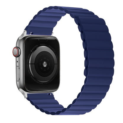 Bracelet de montre en silicone magnétique de remplacement, For Apple Watch Series 7  41mm / & 6 & SE & 5 & 4 40mm, For Apple Watch Series  7  45mm / & 6 & SE & 5 & 4 44mm