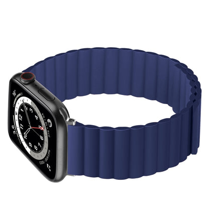 Bracelet de montre en silicone magnétique de remplacement, For Apple Watch Series 7  41mm / & 6 & SE & 5 & 4 40mm, For Apple Watch Series  7  45mm / & 6 & SE & 5 & 4 44mm