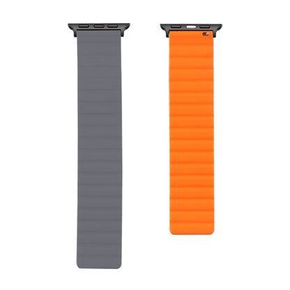 Bracelet de montre en silicone magnétique de remplacement, For Apple Watch Series 7  41mm / & 6 & SE & 5 & 4 40mm, For Apple Watch Series  7  45mm / & 6 & SE & 5 & 4 44mm