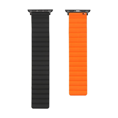 Bracelet de montre en silicone magnétique de remplacement, For Apple Watch Series 7  41mm / & 6 & SE & 5 & 4 40mm, For Apple Watch Series  7  45mm / & 6 & SE & 5 & 4 44mm