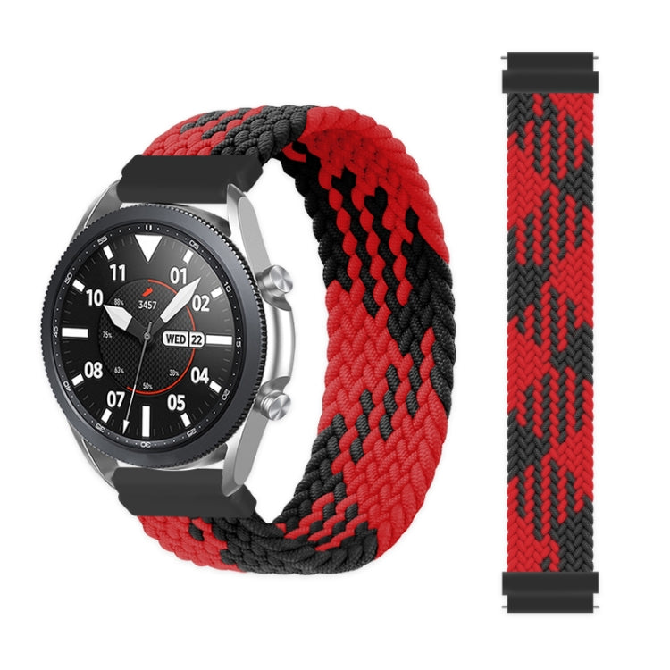 Pour Garmin Vivoactive 3 Réglable Nylon Tressé Élasticité Bracelet De Remplacement Bracelet De Montre, 125mm, 135mm, 145mm, 155mm, 165mm