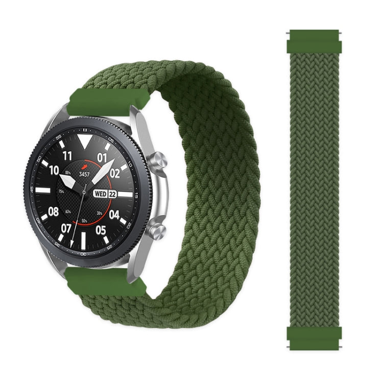 Pour Garmin Vivoactive 3 Réglable Nylon Tressé Élasticité Bracelet De Remplacement Bracelet De Montre, 125mm, 135mm, 145mm, 155mm, 165mm