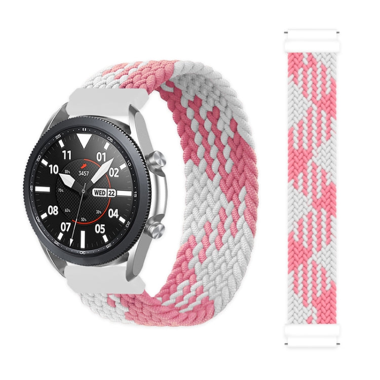 Pour Garmin Vivoactive 3 Réglable Nylon Tressé Élasticité Bracelet De Remplacement Bracelet De Montre, 125mm, 135mm, 145mm, 155mm, 165mm