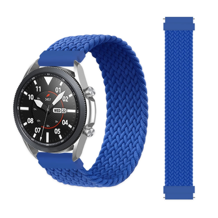 Pour Samsung Galaxy Watch 46mm Réglable Nylon Tressé Élasticité Bracelet De Remplacement Bracelet De Montre, 125mm, 135mm, 145mm, 155mm, 165mm
