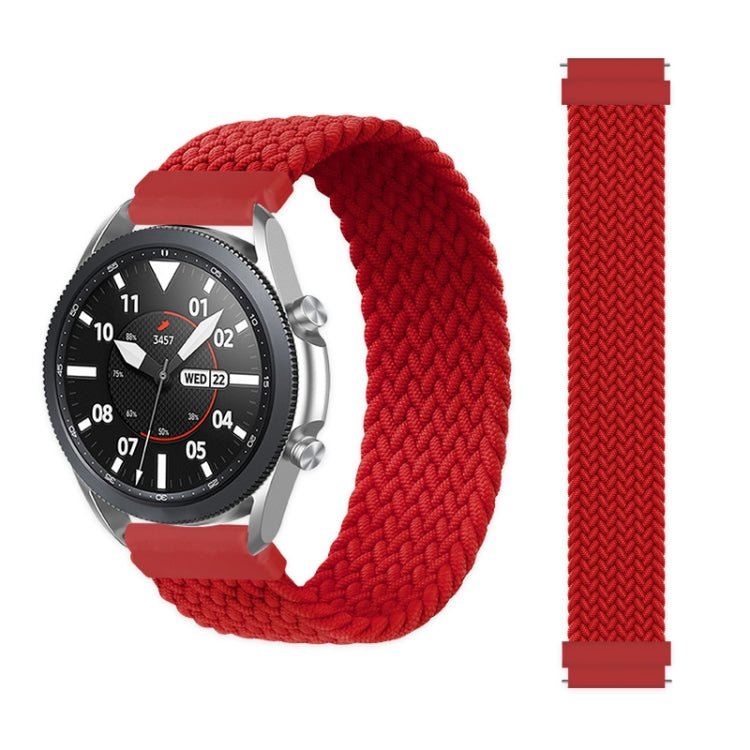 Pour Samsung Galaxy Watch 3 45mm Réglable Nylon Tressé Élasticité Remplacement Bracelet Bracelet, 125mm, 135mm, 145mm, 155mm, 165mm